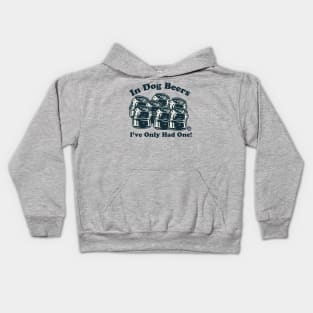 dog beers Kids Hoodie